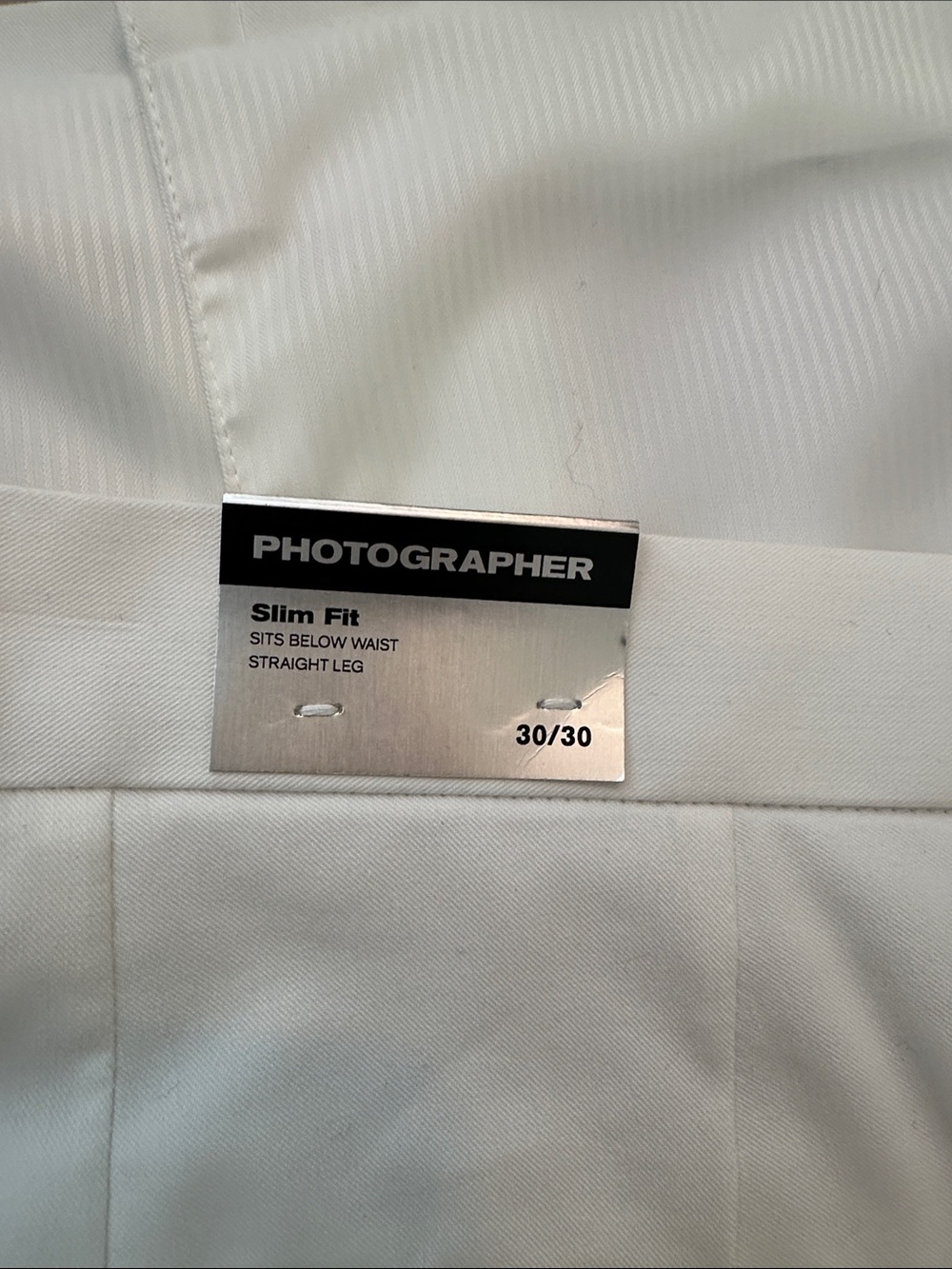 Express Men's White Single-Button Blazer - Picture 3 of 5